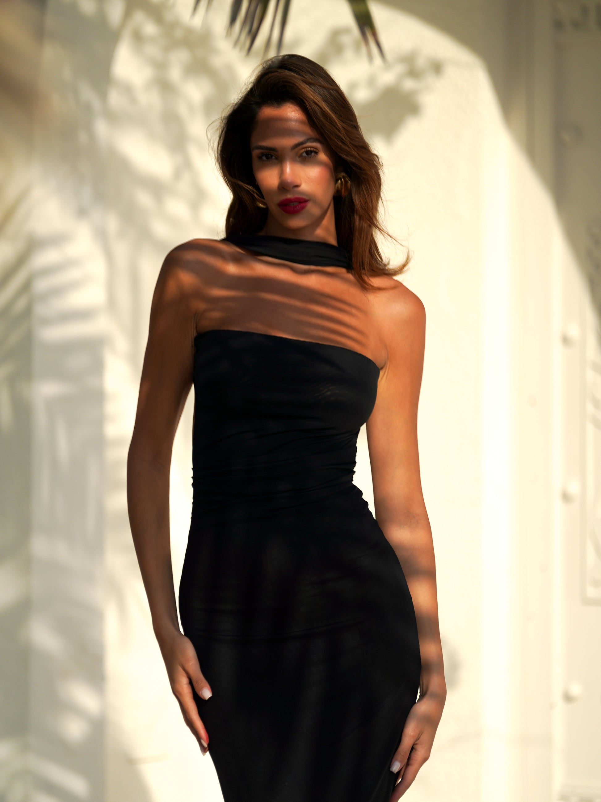 Obsidian Midnight Whisper Maxi Dress - House of Pinks USA