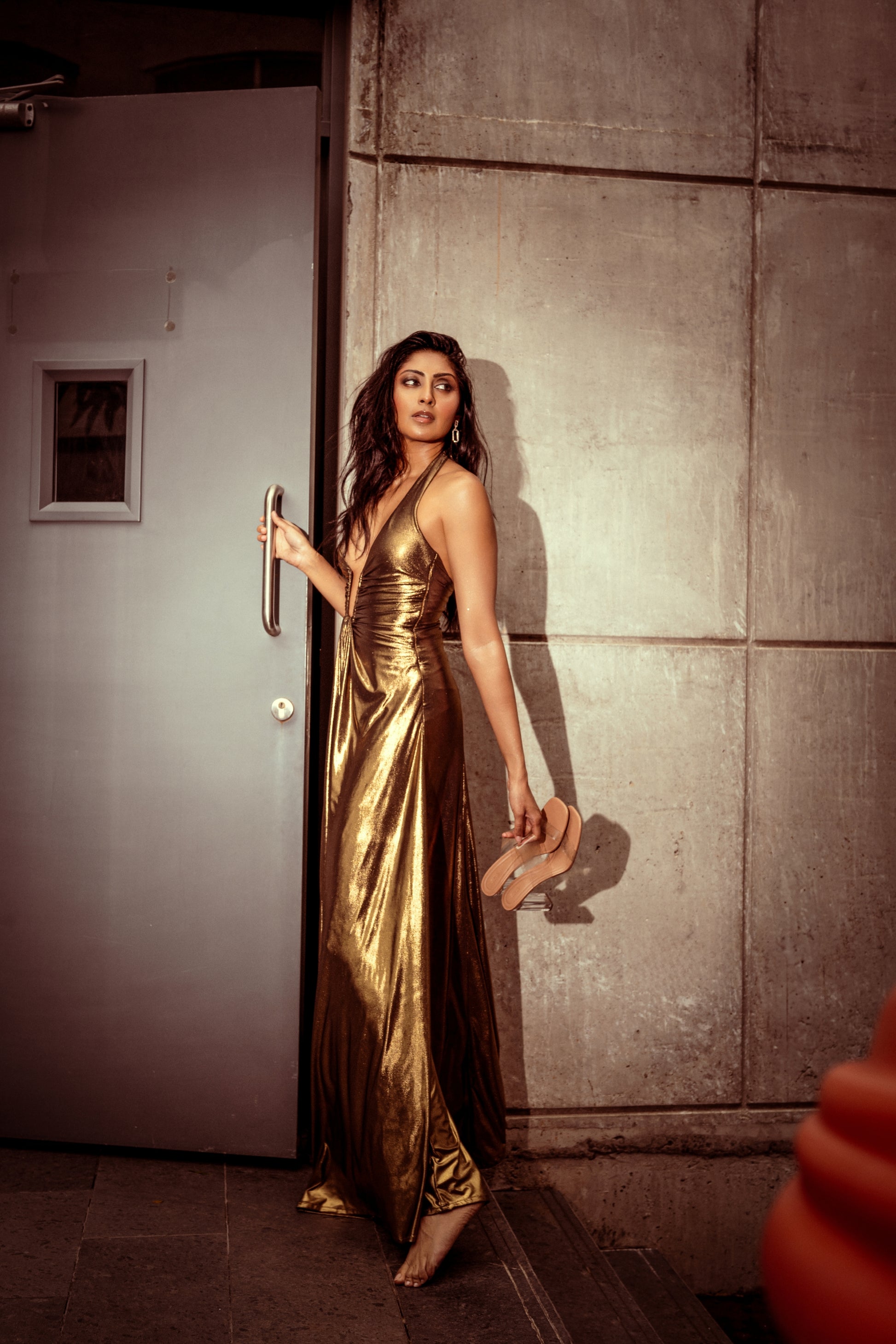 Elysian Golden Glow Maxi Dress - House of Pinks USA