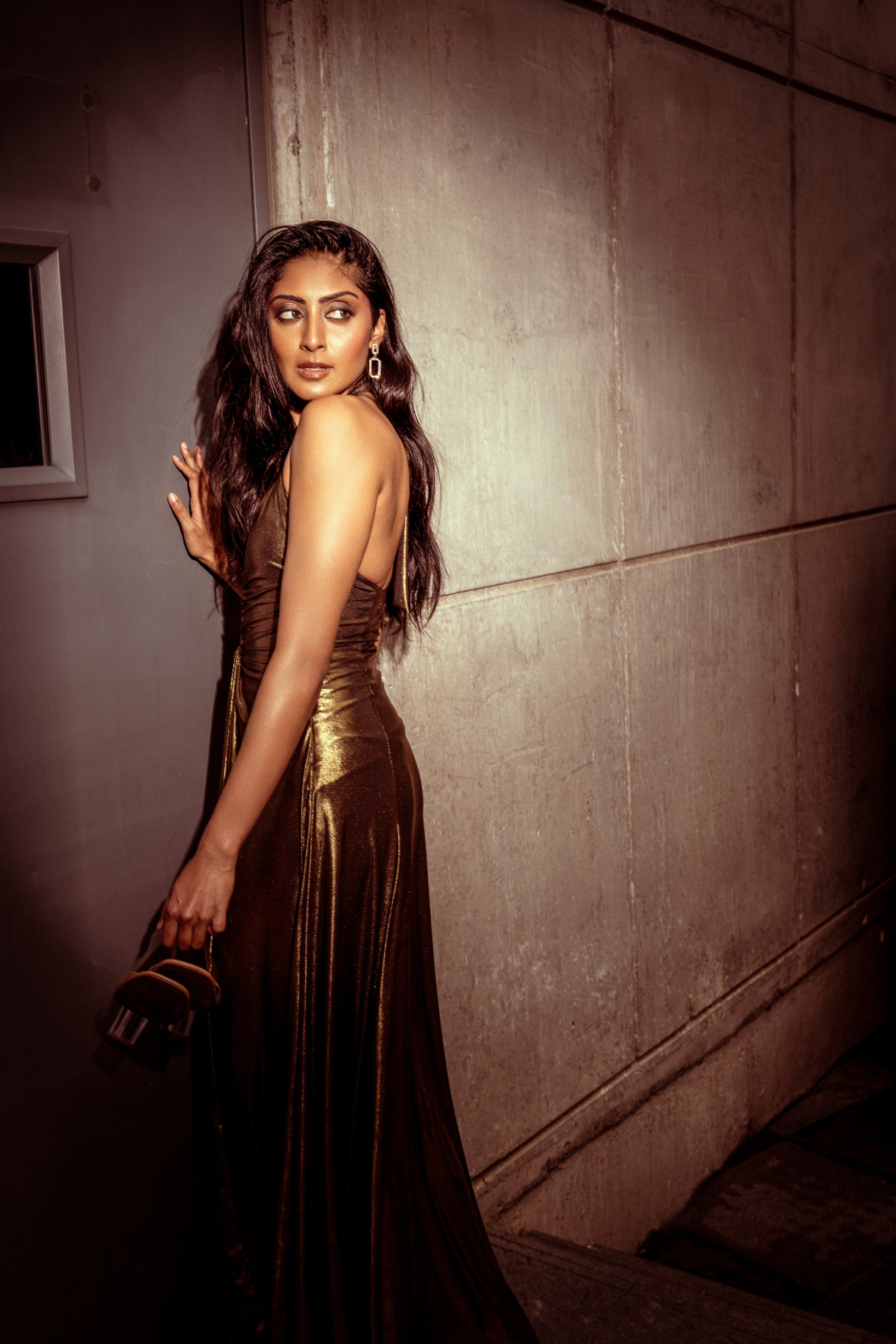 Elysian Golden Glow Maxi Dress - House of Pinks USA