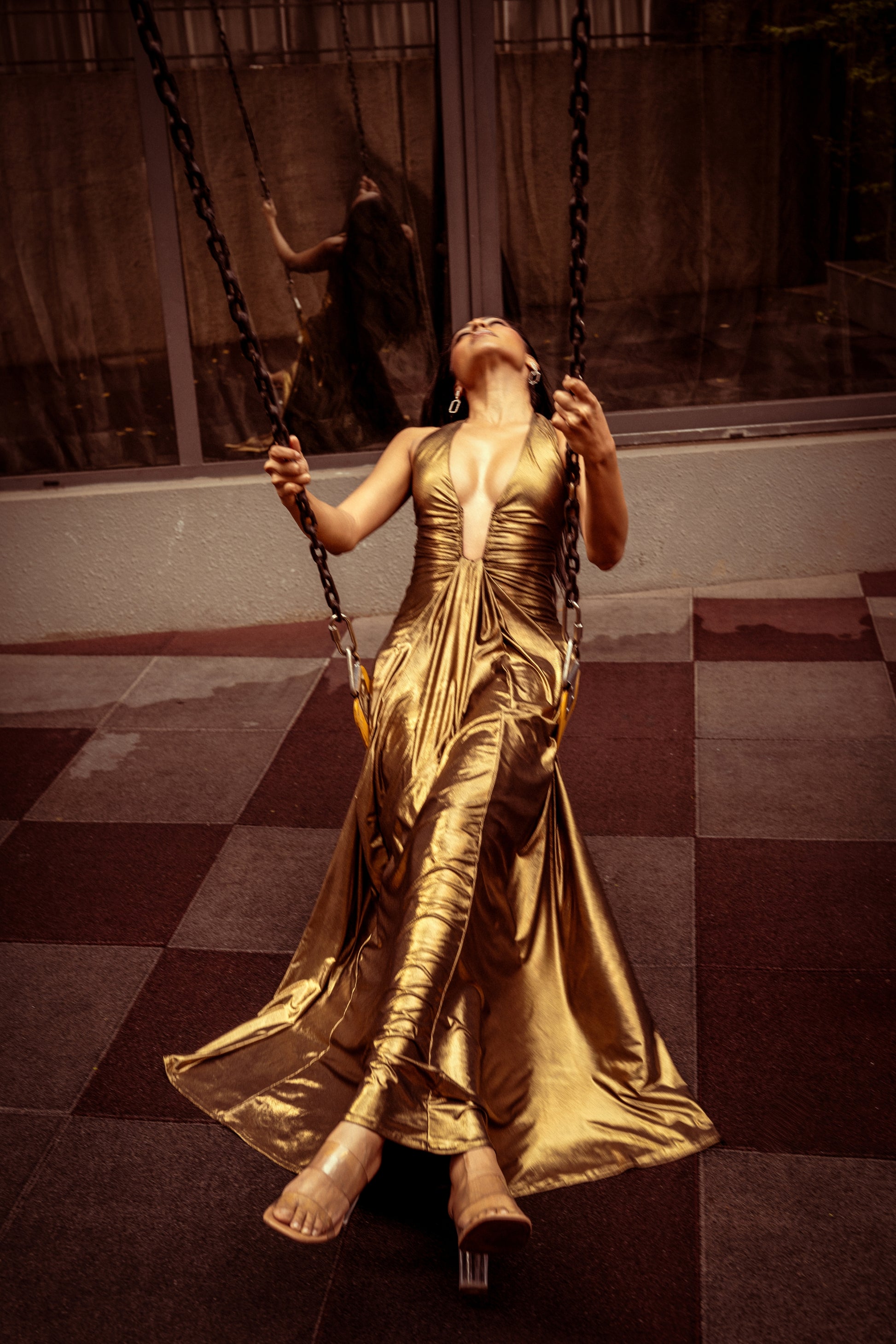 Elysian Golden Glow Maxi Dress - House of Pinks USA